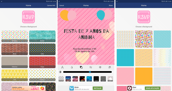 Les meilleures applications pour faire des invitations